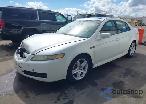 2004 Acura Tl из США, поврежденный, VIN 19UUA66254A009496